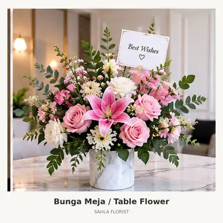 Bunga Meja Living World Denpasar